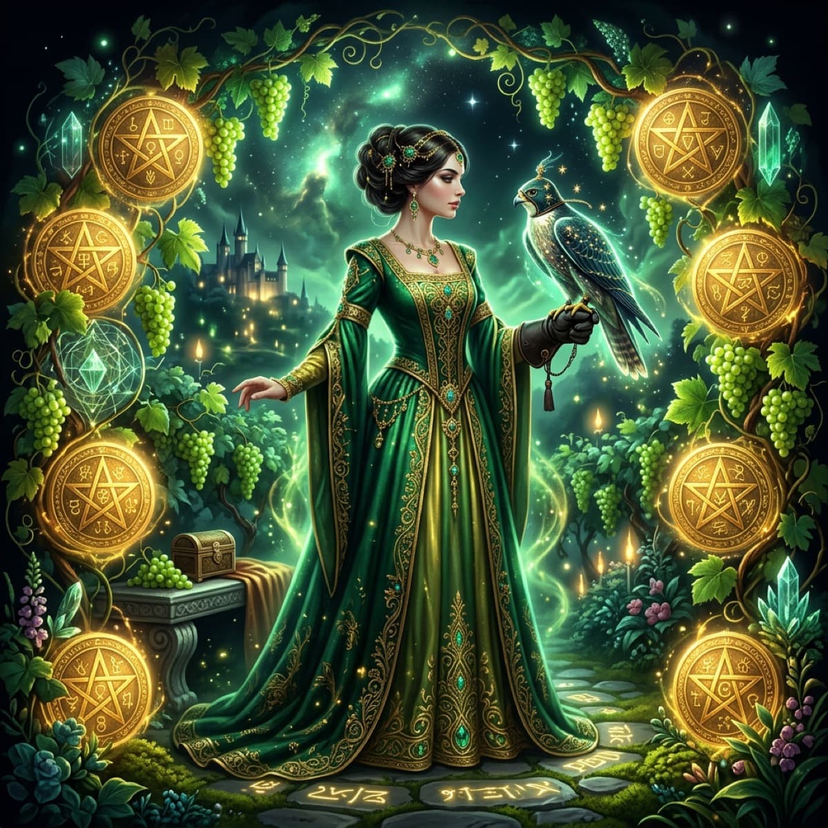 Neuf de Pentacles