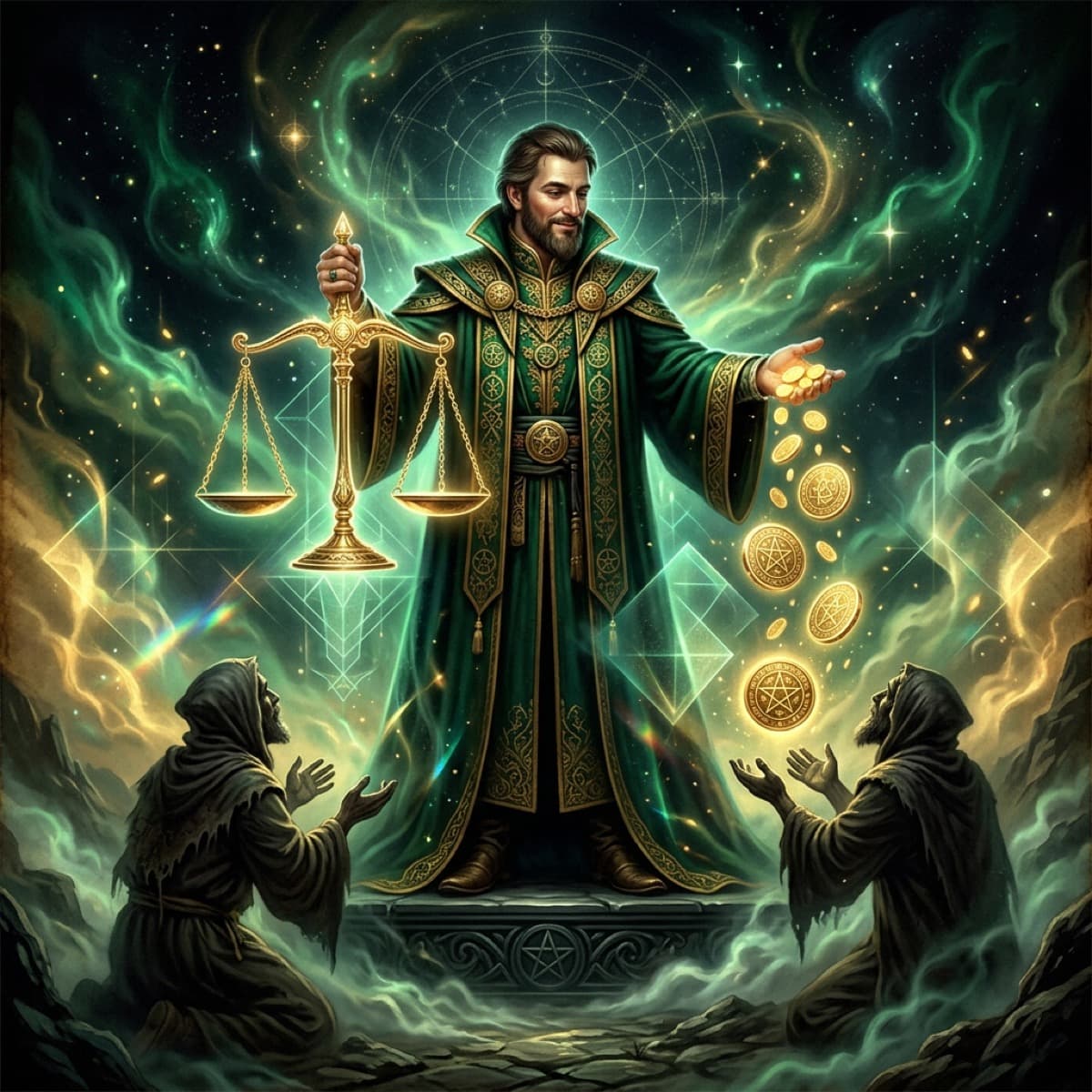 Six de Pentacles